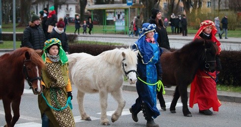 Elbląg. Orszak Trzech Króli