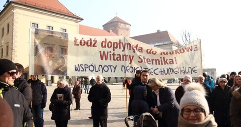 Łódź wpłynęła do Krakowa - witamy Sternika!