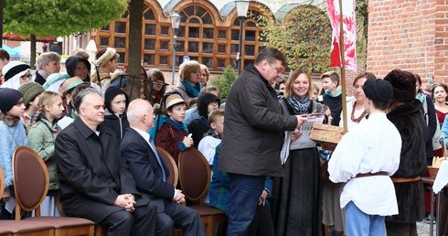 Żywy obraz Matejki - orszak