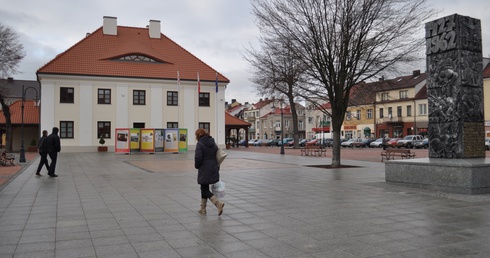 Rynek miejski w Przasnyszu