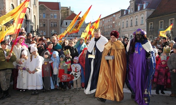 Podczas orszaku Trzech Króli