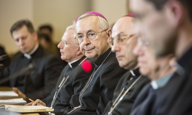 Przewodniczący Episkopatu Polski, abp Stanisłą Gądecki