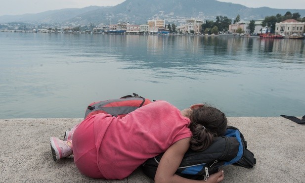 Lesbos: Siostry skalabrynianki u boku migrantów i uchodźców