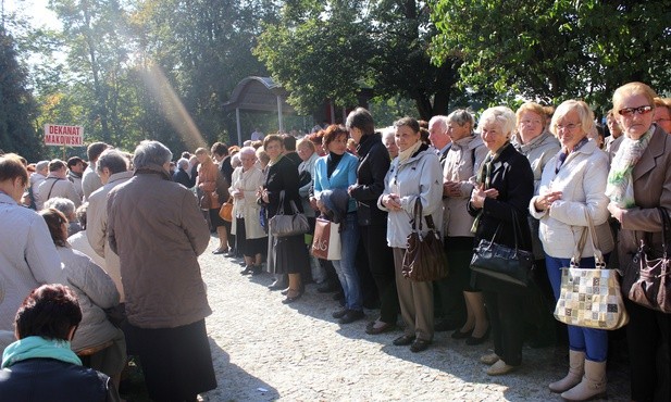 Wielu pątników przystąpiło do spowiedzi i do Komunii św.