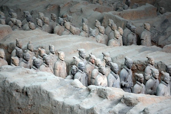 Xi'an, Chiny. Muzeum Armii Terakotowej