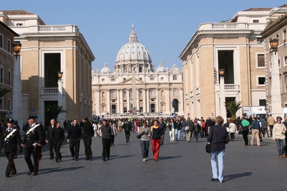 Parę kroków do Placu św. Piotra