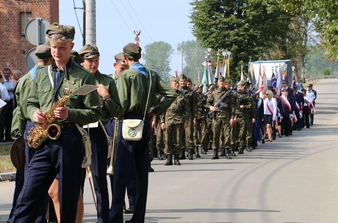 Obchody 76. rocznicy wybuchu II wojny światowej - Szymankowo