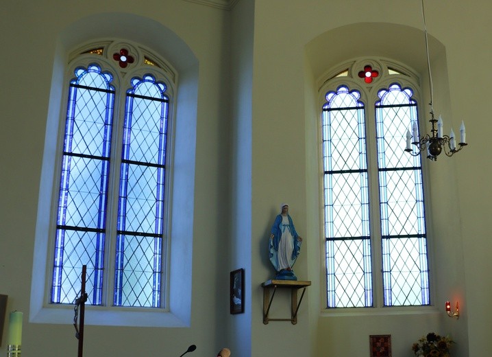 Kwitajny - kościół po remoncie