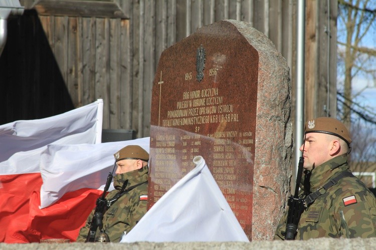 Zielona Ciechanowska. Obchody ku czci żołnierzy wyklętych