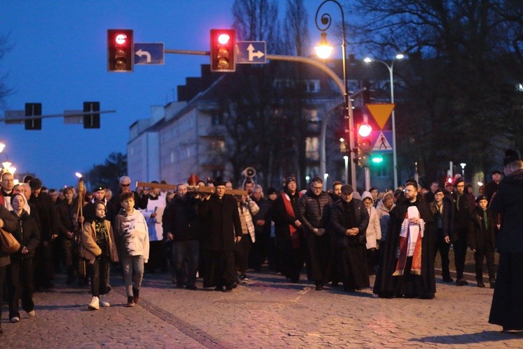 Droga Krzyżowa na ulicach Elbląga