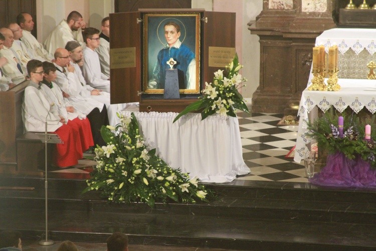 Płocka fara. Zakończenie peregrynacji relikwii św. Stanisława Kostki