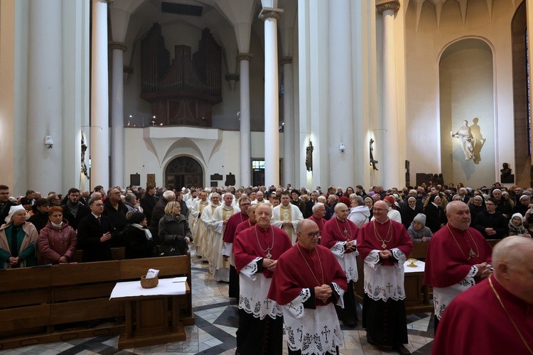 Uroczystość Chrystusa Króla w katowickiej katedrze cz. 1
