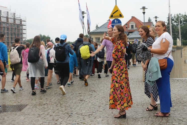 XXXII EPP - wyjście grup z Elbląga