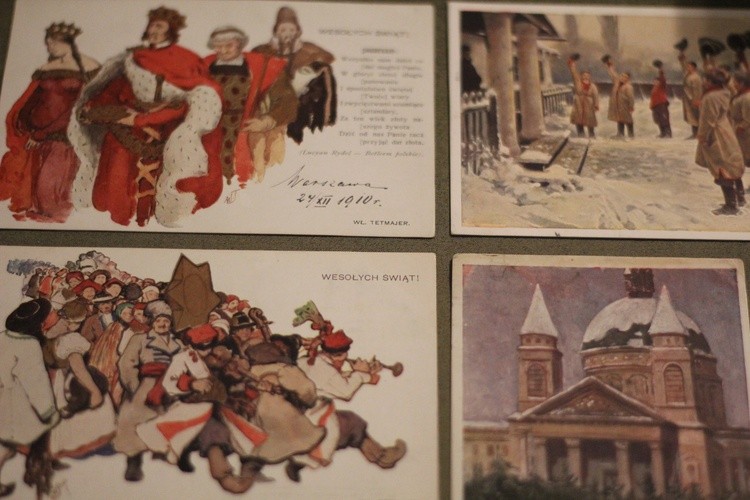 Wystawa kart świątecznych