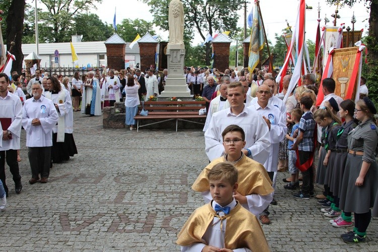 Płock-Radziwie. Nawiedzenie w parafii św. Benedykta