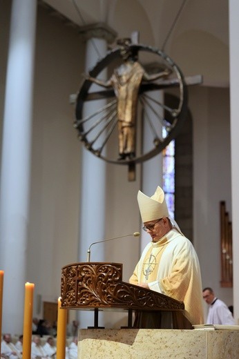 Uroczystość Chrystusa Króla w katowickiej katedrze cz. 1