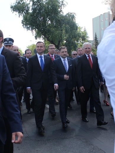 Prezydent Andrzej Duda w Płocku
