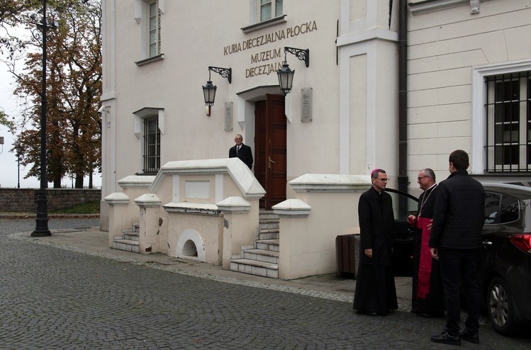 Płock. Bp Szymon w diecezji płockiej