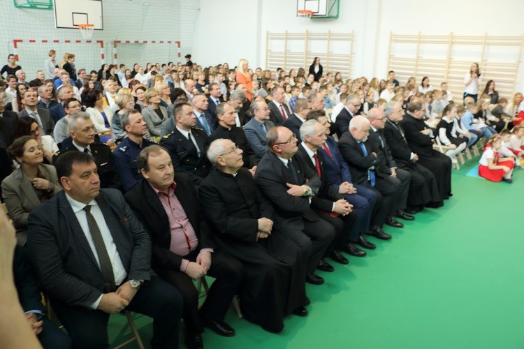 Zespół Szkół Katolickich w Malborku - poświęcenie sali gimnastycznej