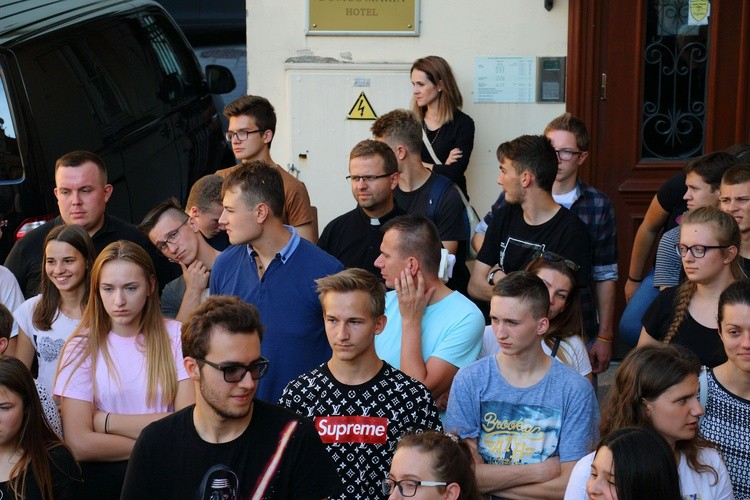 Młodzież z diecezji elbląskiej w Wilnie 