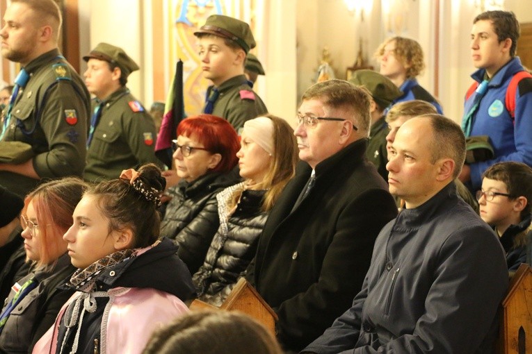 Nasielsk. Wprowadzenie relikwii patrona harcerzy