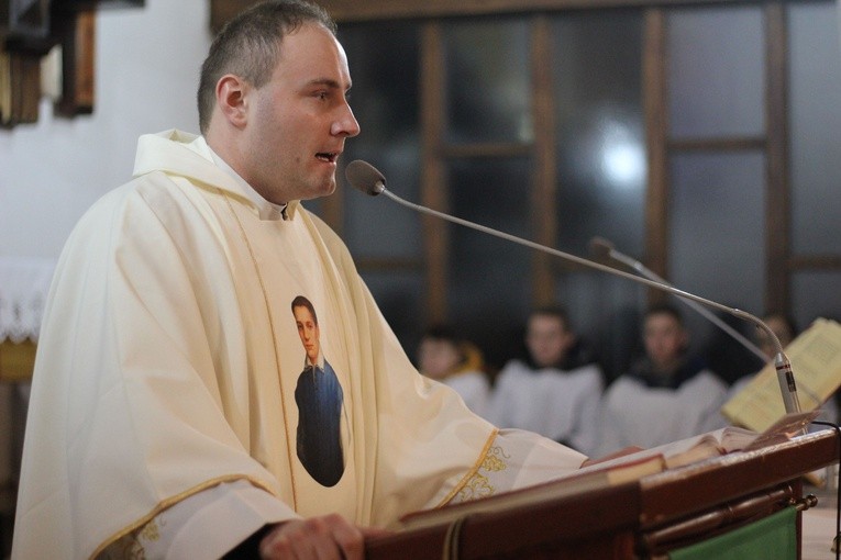 Łąck. Nawiedzenie w parafii św. Walentego w Korzeniu