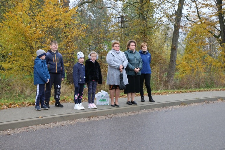 Nowe Niestępowo (Pokrzywnica). Poświęcenie zabytkowej kapliczki