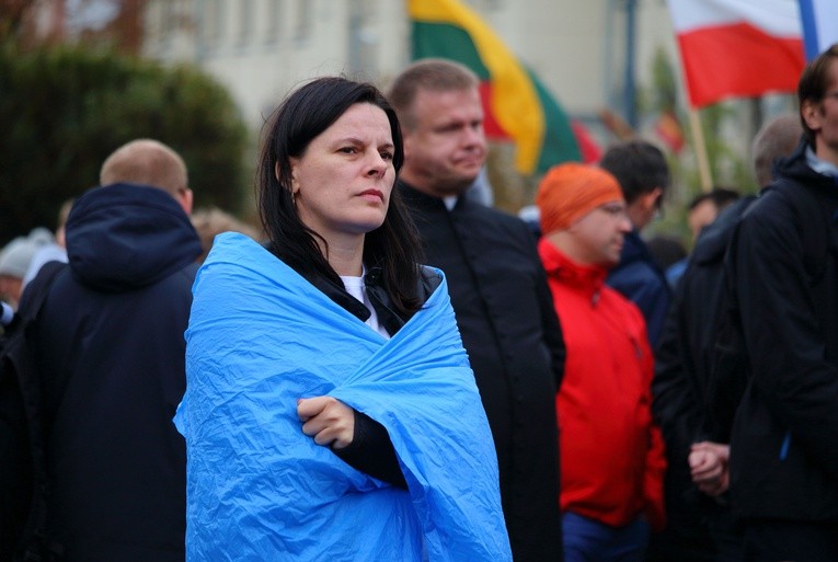 Młodzież z diecezji elbląskiej w Wilnie 