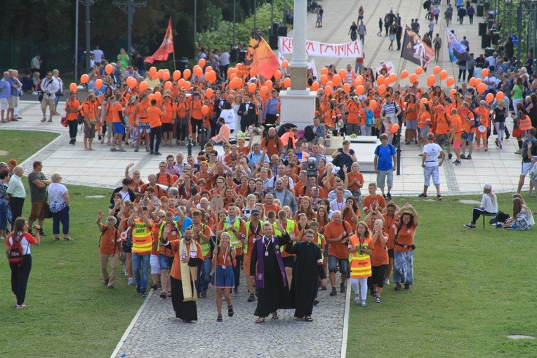 Pielgrzymka 2018. Wejście na Jasną Górę. cz.3
