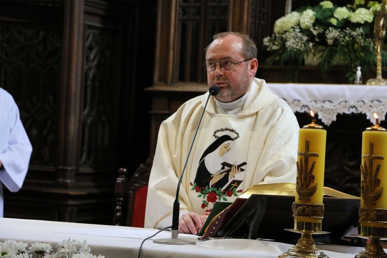 Niedzbórz. Wprowadzenie relikwii św. Rity