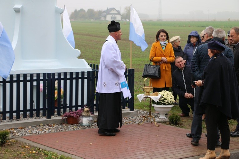 Nowe Niestępowo (Pokrzywnica). Poświęcenie zabytkowej kapliczki
