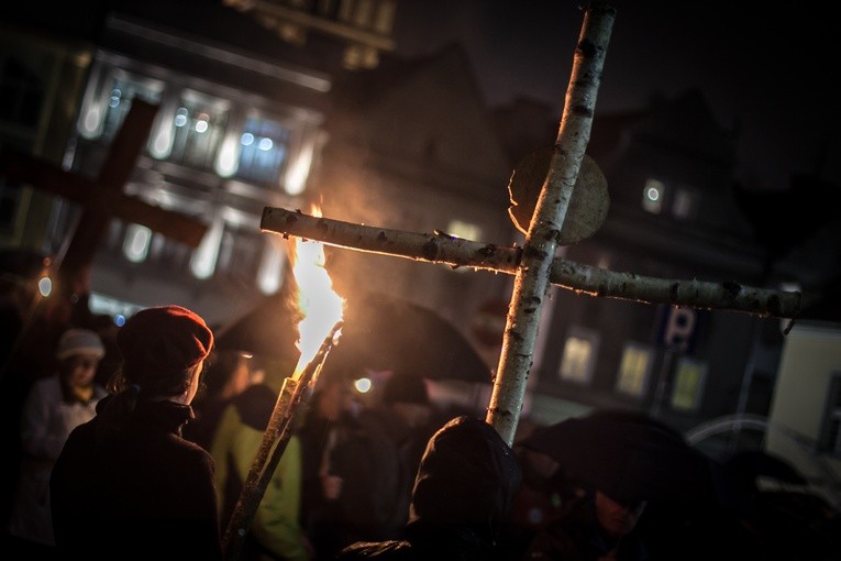 Droga Krzyżowa ulicami Olsztyna