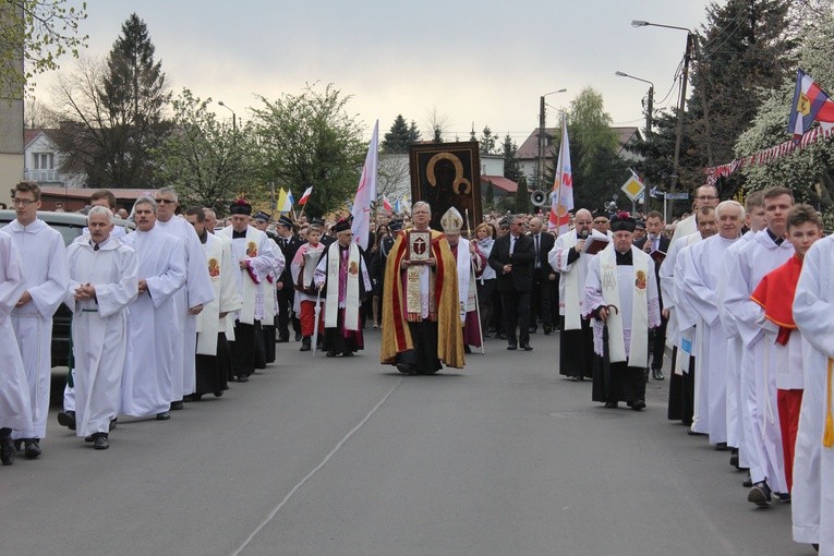 Rypin. Nawiedzenie w parafii św. Stanisława Kostki
