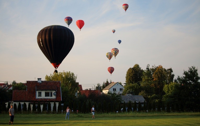Zawody balonowe w Pasłęku