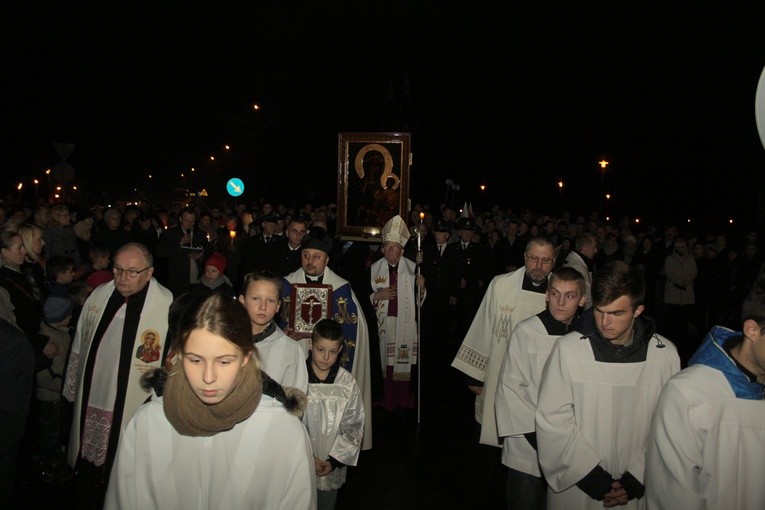 Strzegocin. Nawiedzenie w parafii Matki Bożej Szkaplerznej