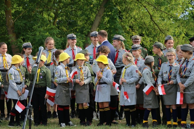 Prezydent RP Andrzej Duda w Makowie Mazowieckim