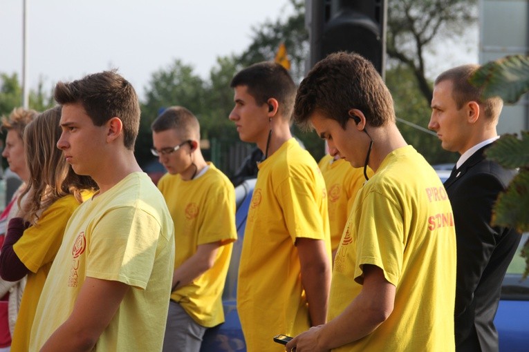 Znaki ŚDM w Płocku - szpital