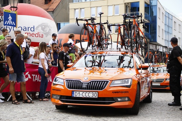 Start Tour de Pologne z Tarnowskich Gór