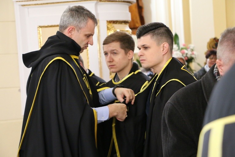 Ślubowanie Rycerzy Jana Pawła II w Pułtusku