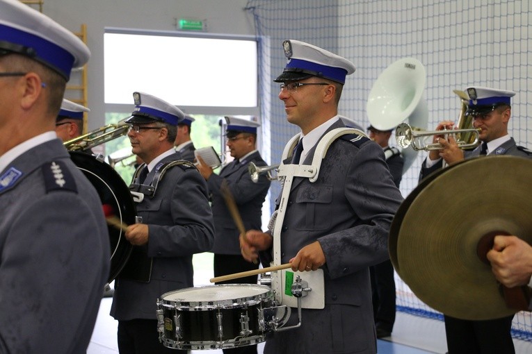 Sztandar dla policji w Przasnyszu