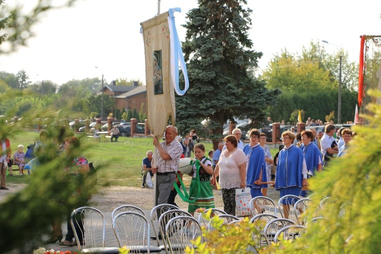 Pielgrzymi w Skępem