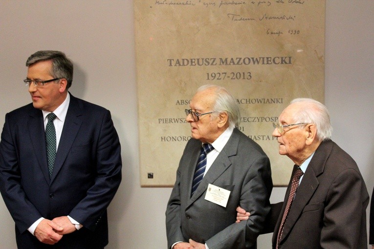 Prezydent Komorowski w Płocku