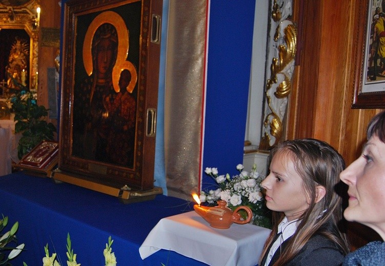 Naruszewo. Nawiedzenie w parafii św. Tekli
