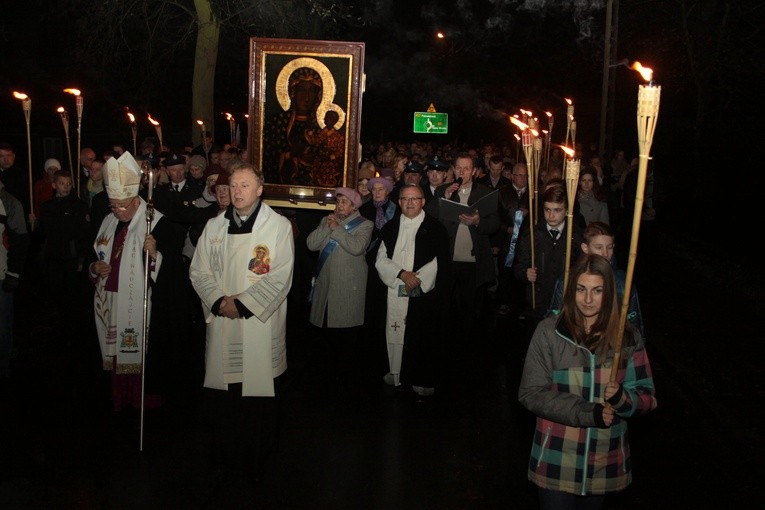 Strzegocin. Nawiedzenie w parafii Matki Bożej Szkaplerznej