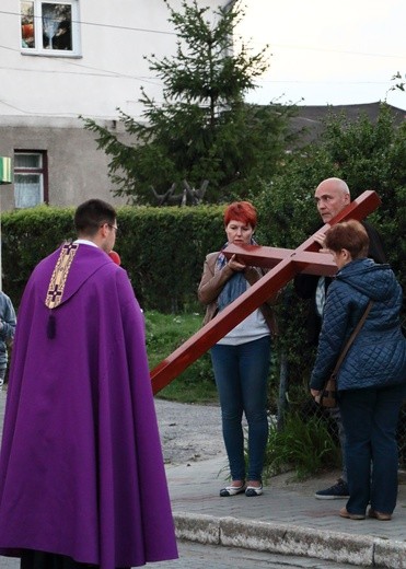 Zielonka Pasłęcka-Droga Krzyżowa
