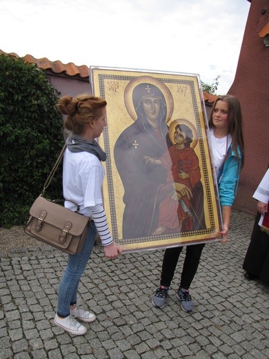 Znaki ŚDM w Przasnyszu