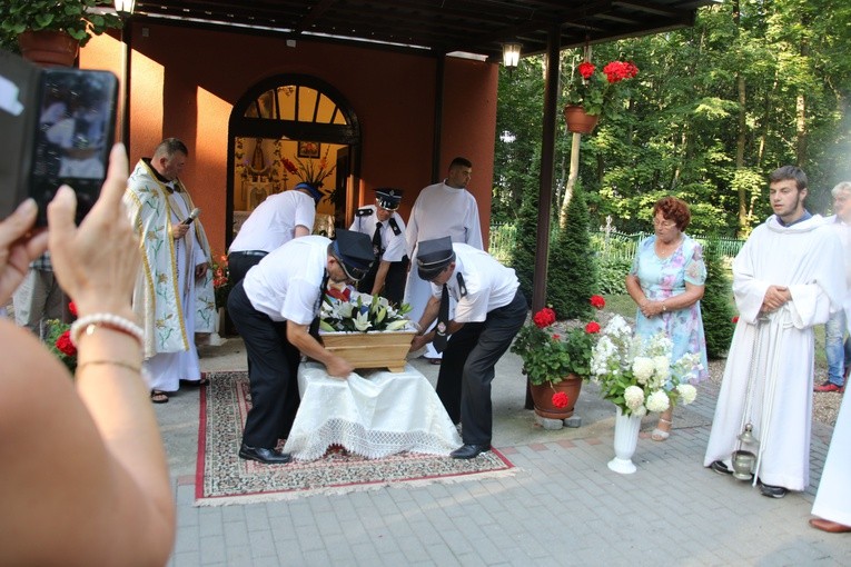 Skępe. Procesja Zaśnięcia NMP