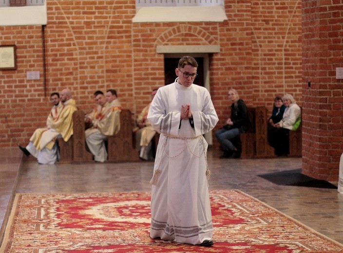 Święcenia diakonatu w elbląskiej katedrze