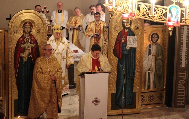 Elbląg. Boska Liturgia w intencji pokoju