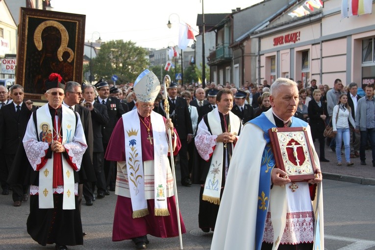Sierpc. Nawiedzenie w parafii farnej